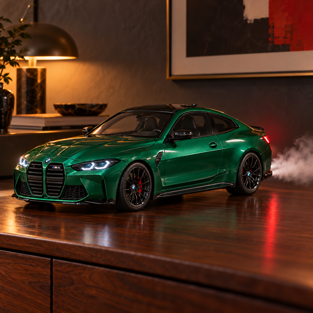 BMW M4 Competition Car Air Humidifier - bmw m4 competition car air humidifier front three quarter