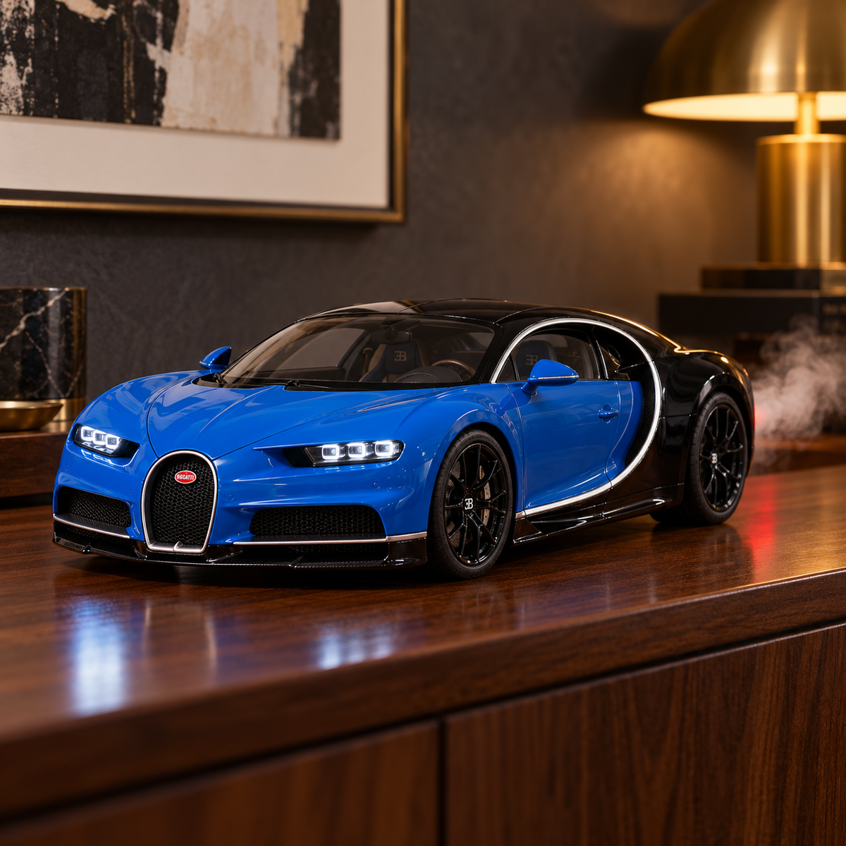 Bugatti Chiron Car Air Humidifier - bugatti chiron car air humidifier front three quarter