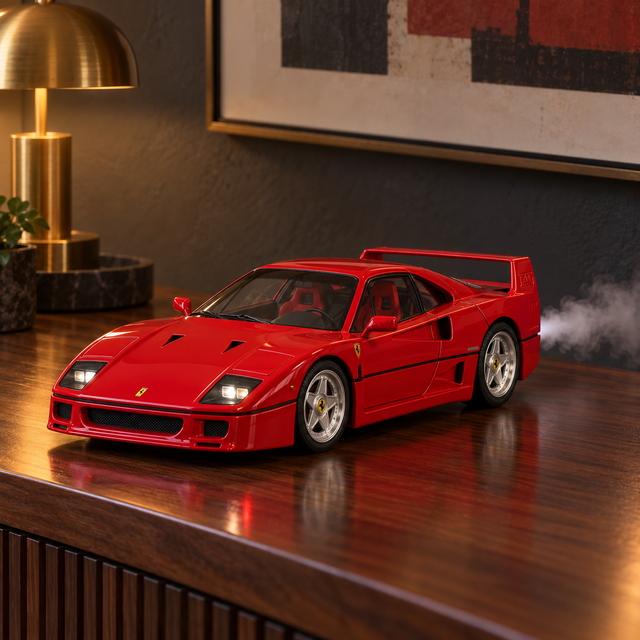 Ferrari F40 Car Air Humidifier - ferrari f40 car air humidifier front three quarter