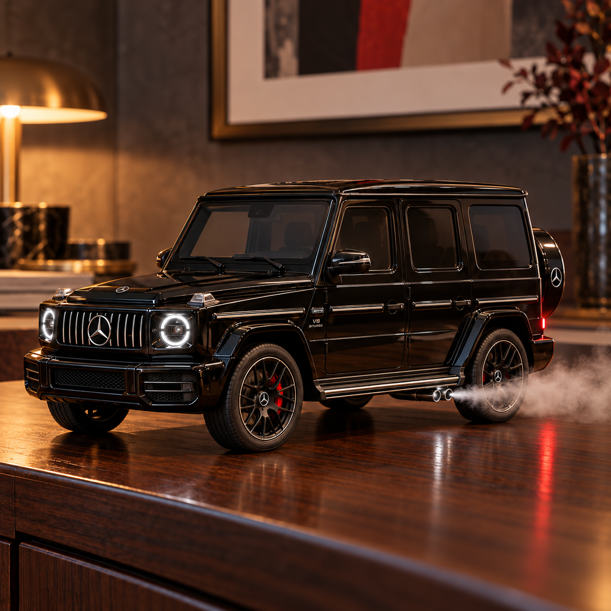 Mercedes-AMG G 63 Car Air Humidifier - mercedes amg g 63 car air humidifier front three quarter